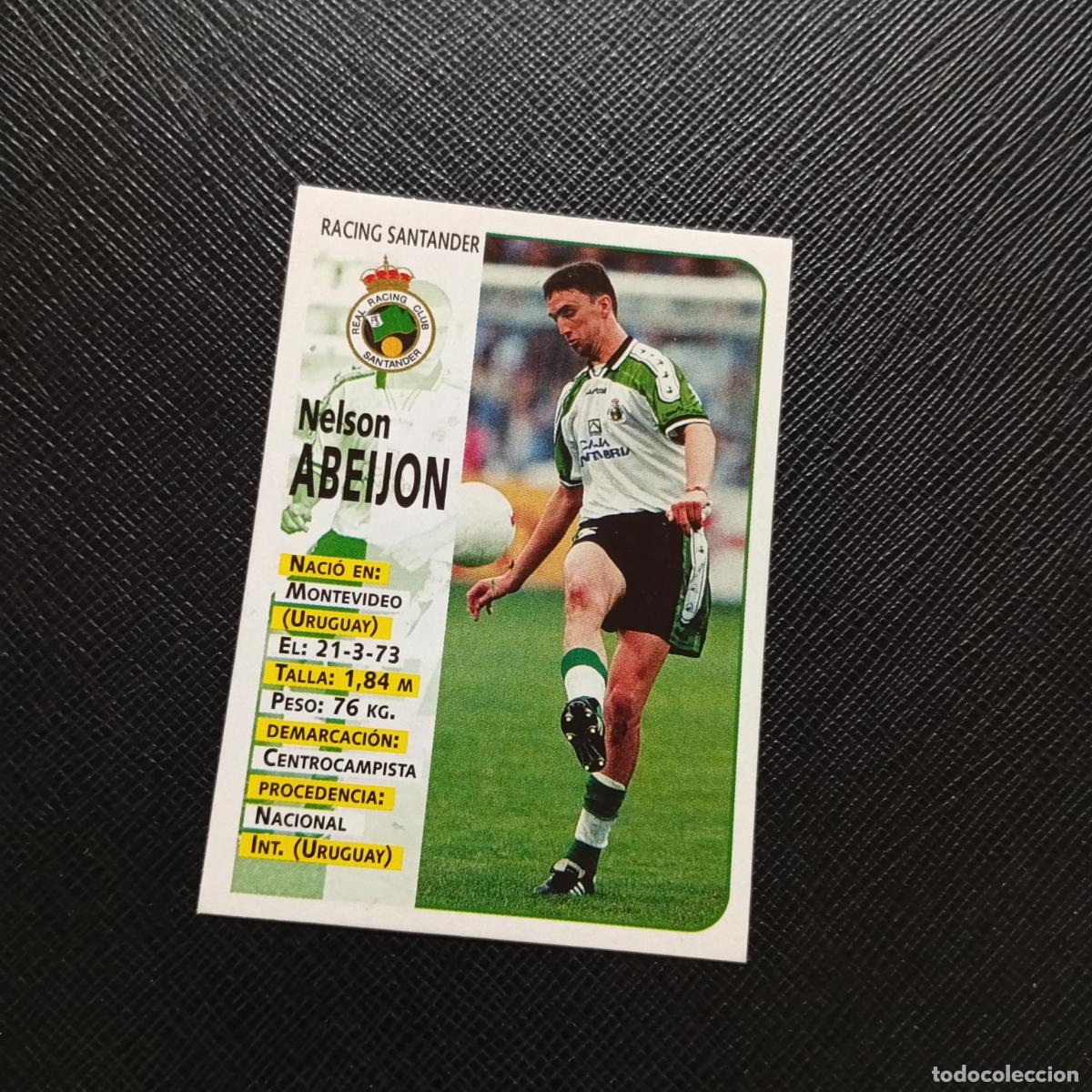 Cromos de F&uacute;tbol: 284 ABEIJON RACING PANINI 1998 1999 CROMO FUTBOL LIGA 98 99 - SIN PEGAR - A146 PG253