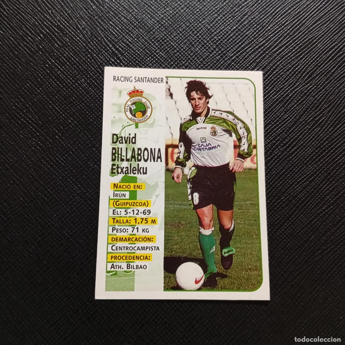 Cromos de F&uacute;tbol: 285 BILLABONA RACING PANINI 1998 1999 CROMO FUTBOL LIGA 98 99 - SIN PEGAR - A146 PG253