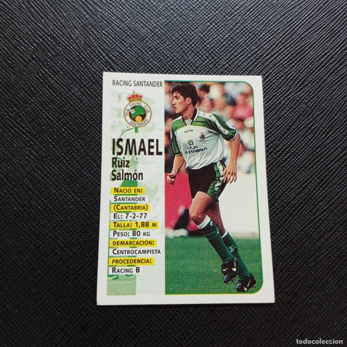 Cromos de F&uacute;tbol: 287 ISMAEL RACING PANINI 1998 1999 CROMO FUTBOL LIGA 98 99 - SIN PEGAR - A146 PG253