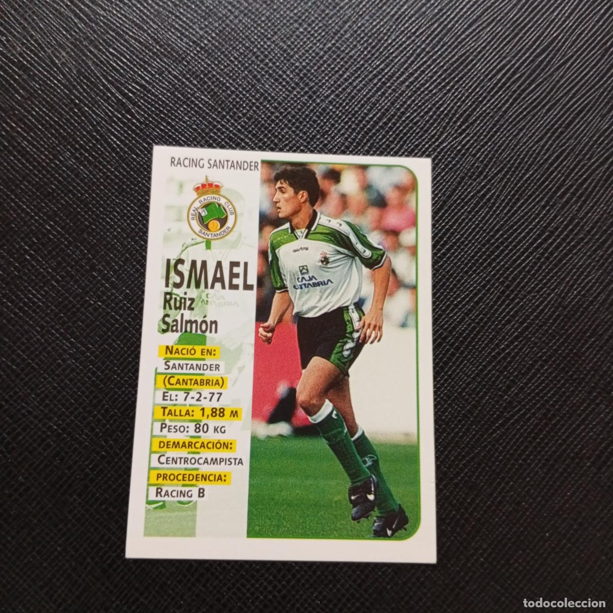Cromos de F&uacute;tbol: 287 ISMAEL RACING PANINI 1998 1999 CROMO FUTBOL LIGA 98 99 - SIN PEGAR - A146 PG253 B