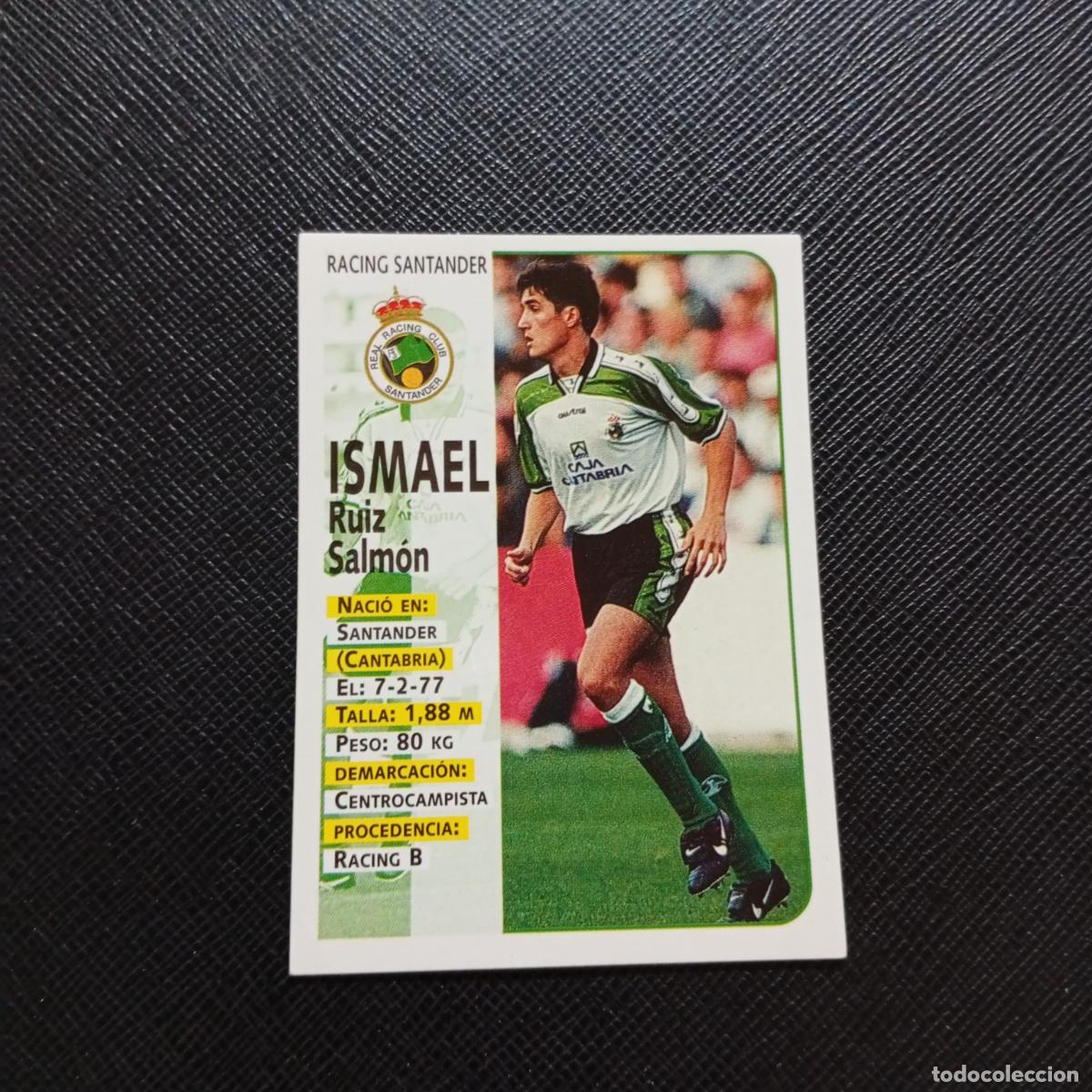 Cromos de F&uacute;tbol: 287 ISMAEL RACING PANINI 1998 1999 CROMO FUTBOL LIGA 98 99 - SIN PEGAR - A146 PG262
