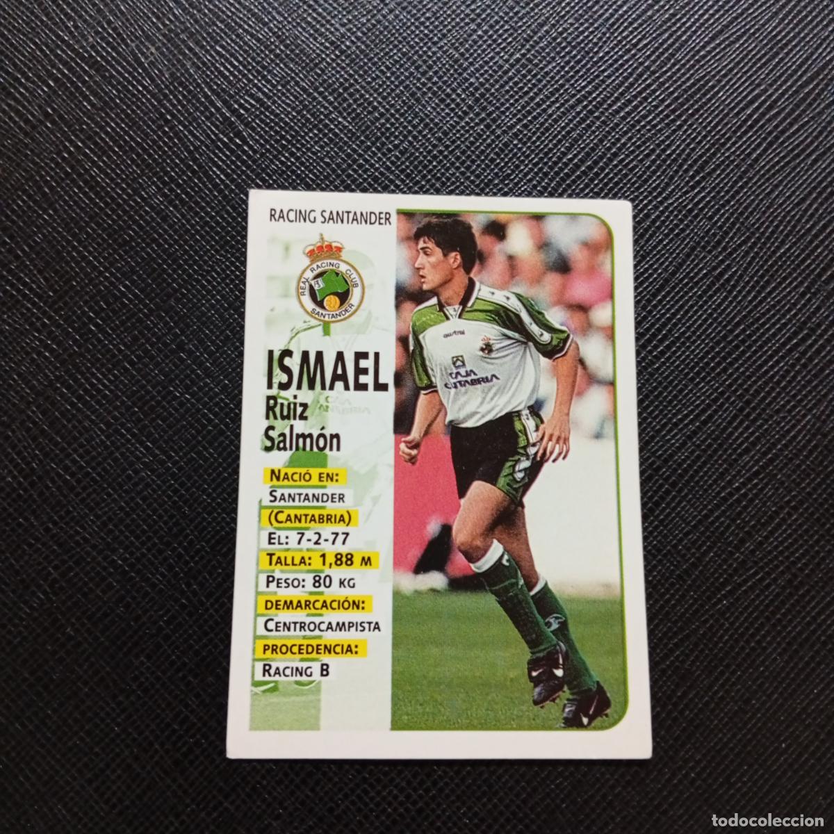 Cromos de F&uacute;tbol: 287 ISMAEL RACING PANINI 1998 1999 CROMO FUTBOL LIGA 98 99 - SIN PEGAR - A146 PG262 B