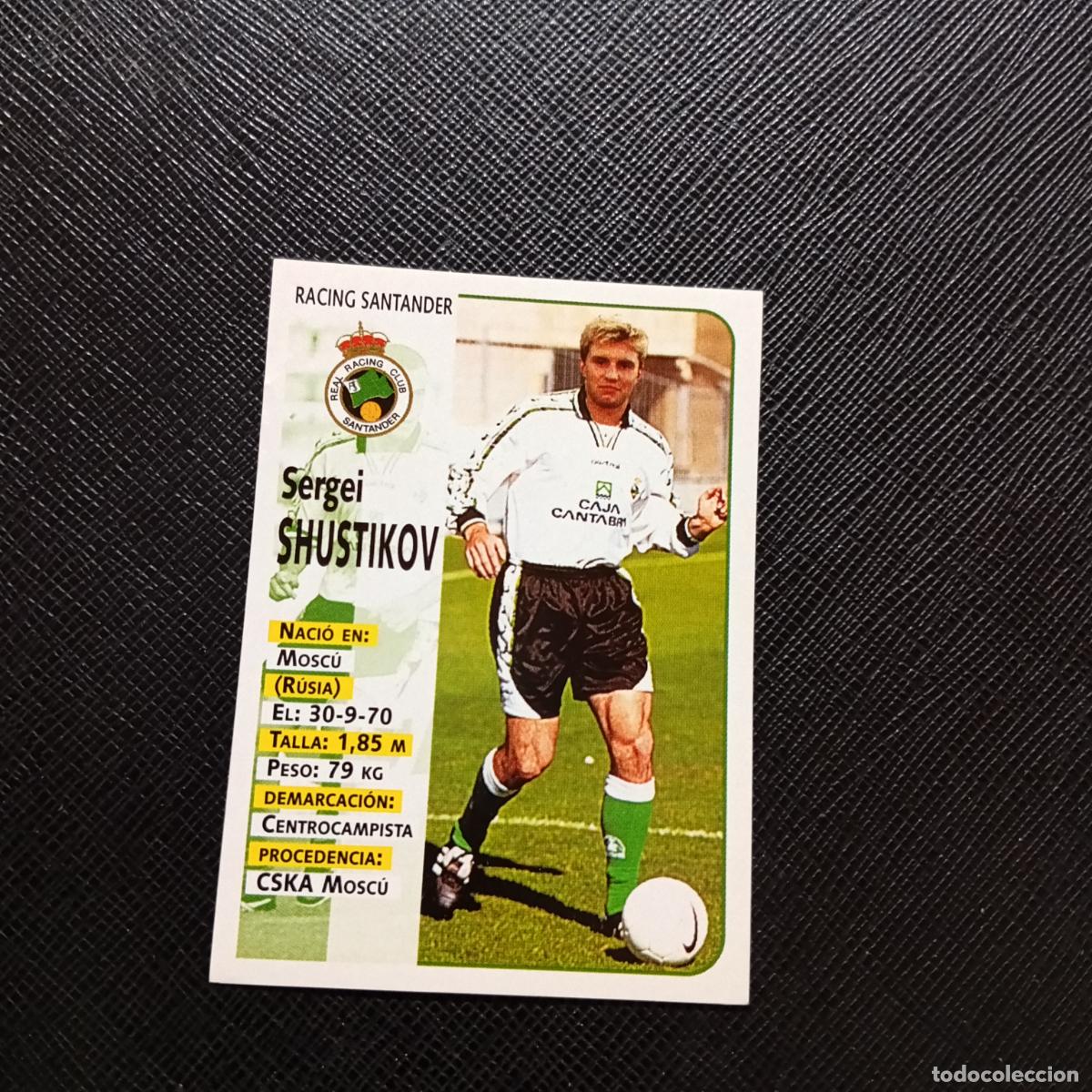 Cartes &agrave; collectionner de Football: 290 SHUSTIKOV RACING PANINI 1998 1999 CROMO FUTBOL LIGA 98 99 - SIN PEGAR - A146 PG253