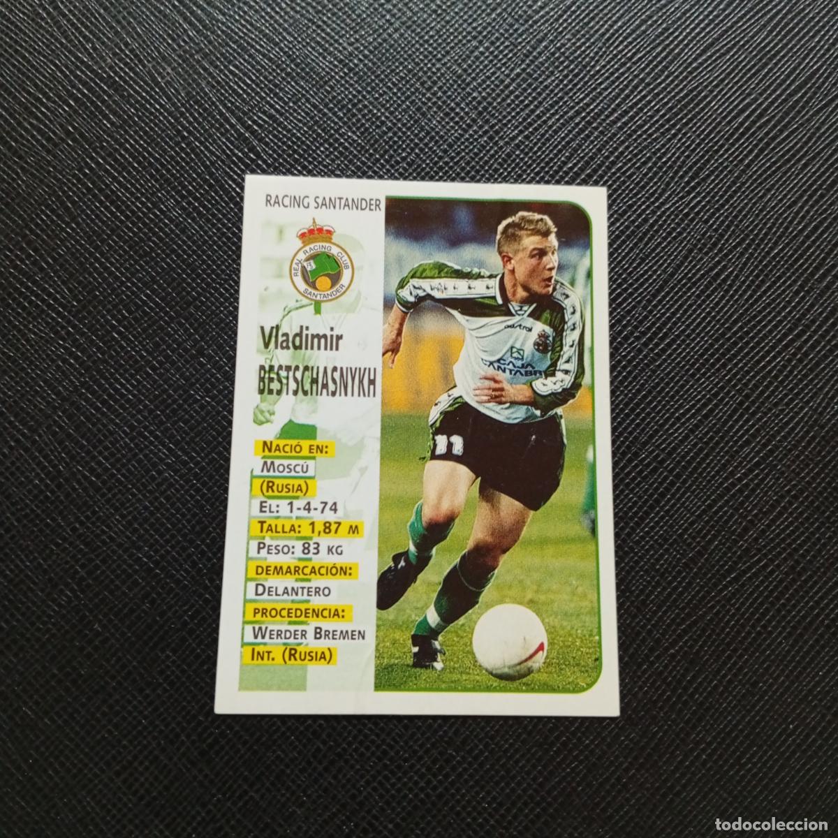Cromos de F&uacute;tbol: 292 BESTCHASNYKH RACING PANINI 1998 1999 CROMO FUTBOL LIGA 98 99 - SIN PEGAR - A146 PG262 B