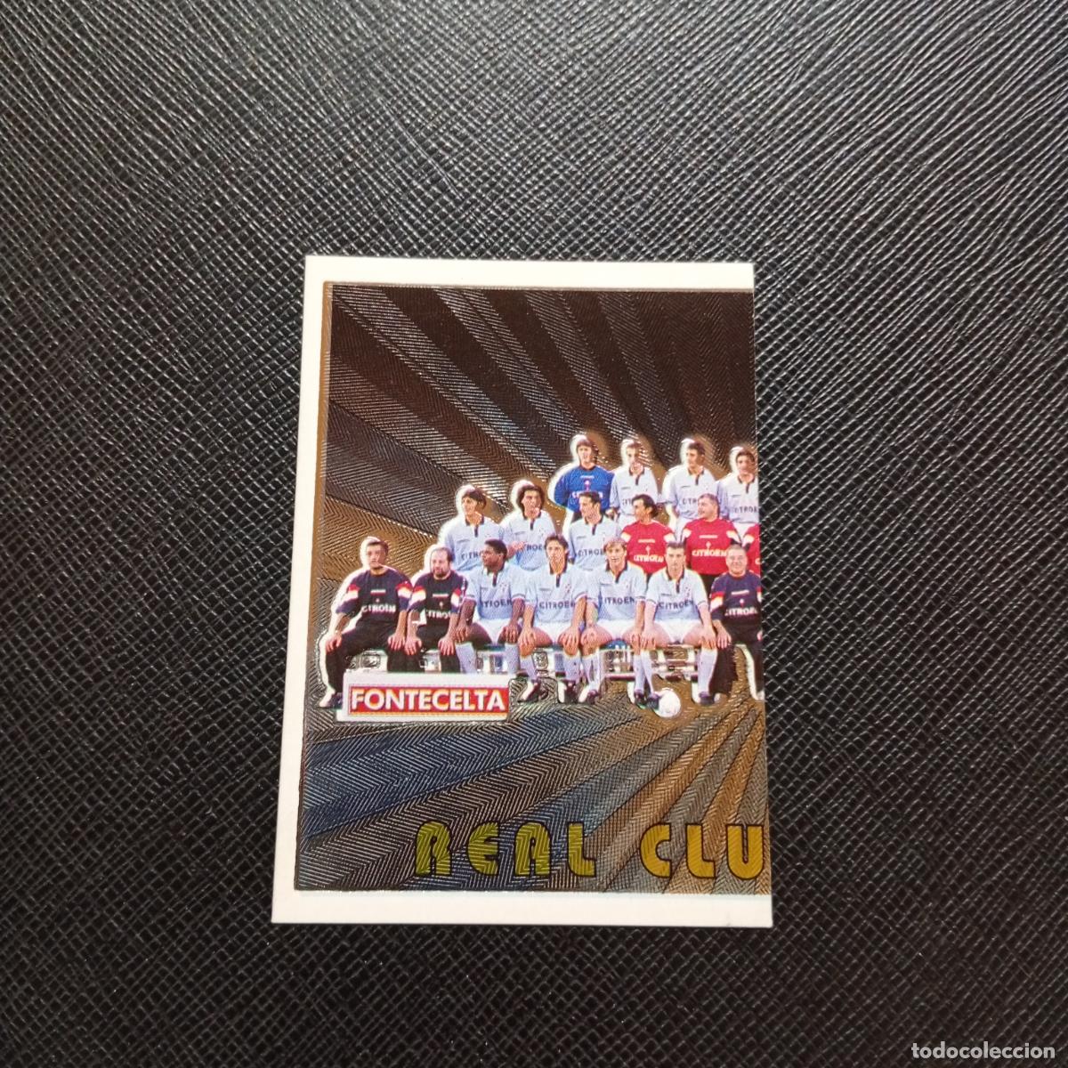 Cromos de F&uacute;tbol: 449 CELTA PLANTILLA PANINI 1998 1999 CROMO FUTBOL LIGA 98 99 - SIN PEGAR - A146 PG271