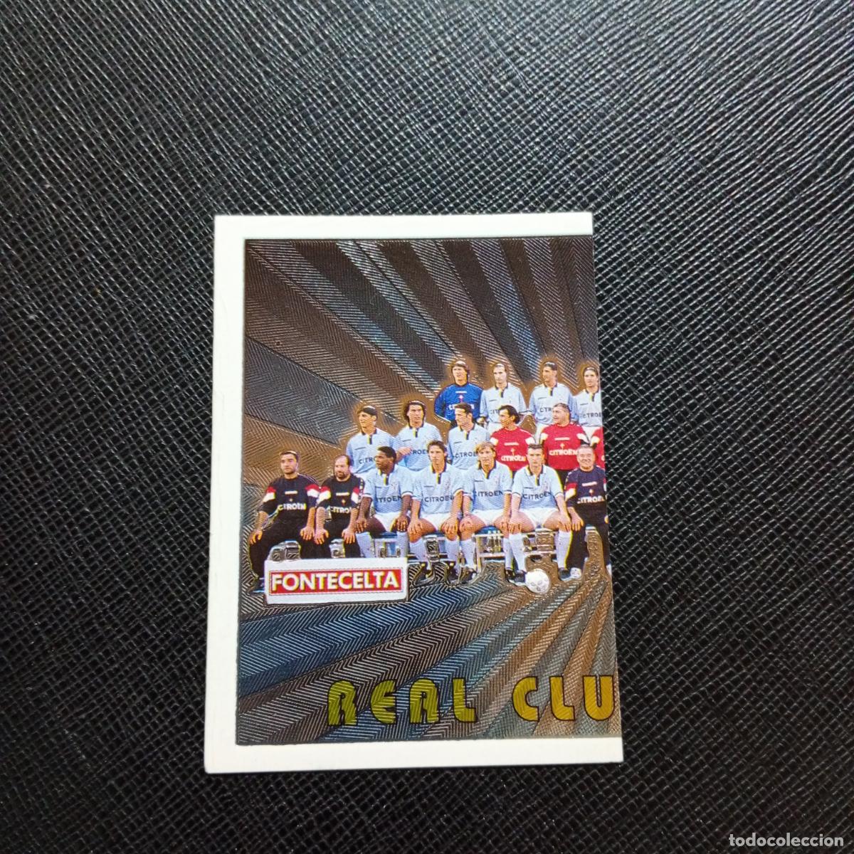 Cromos de F&uacute;tbol: 449 CELTA PLANTILLA PANINI 1998 1999 CROMO FUTBOL LIGA 98 99 - SIN PEGAR - A146 PG271 B