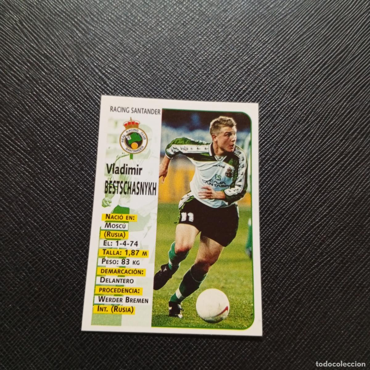 Cromos de Futebol: 292 BESTCHASNYKH RACING PANINI 1998 1999 CROMO FUTBOL LIGA 98 99 - SIN PEGAR - A146 PG280