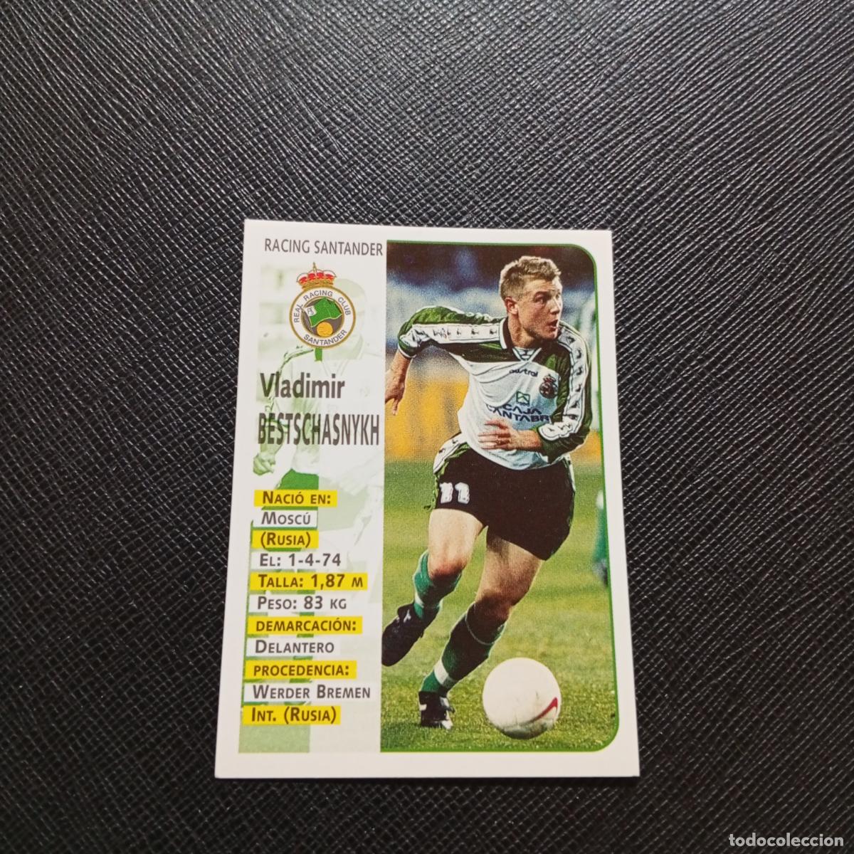 Cromos de Futebol: 292 BESTCHASNYKH RACING PANINI 1998 1999 CROMO FUTBOL LIGA 98 99 - SIN PEGAR - A146 PG280 B
