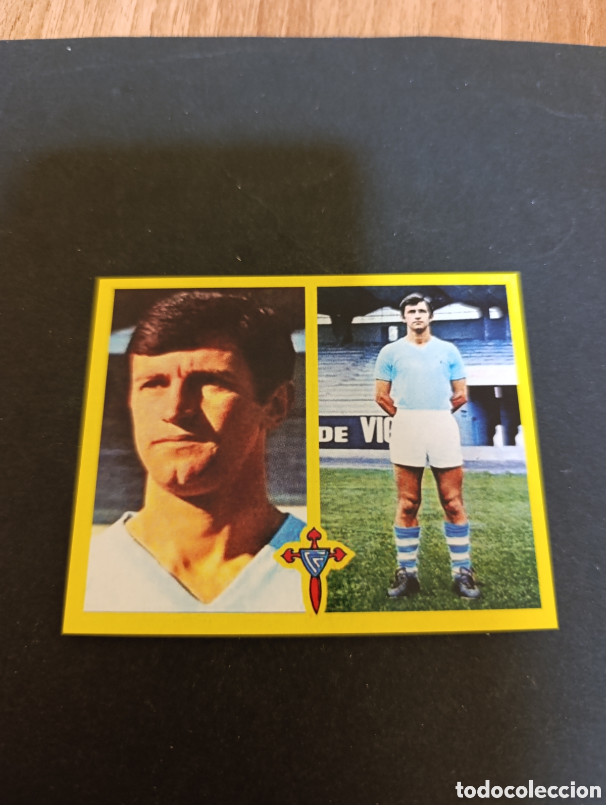 Cromos de F&uacute;tbol: Cromo Villar Celta de Vigo Liga Este 72 73, ampliaci&oacute;n de la colecci&oacute;n