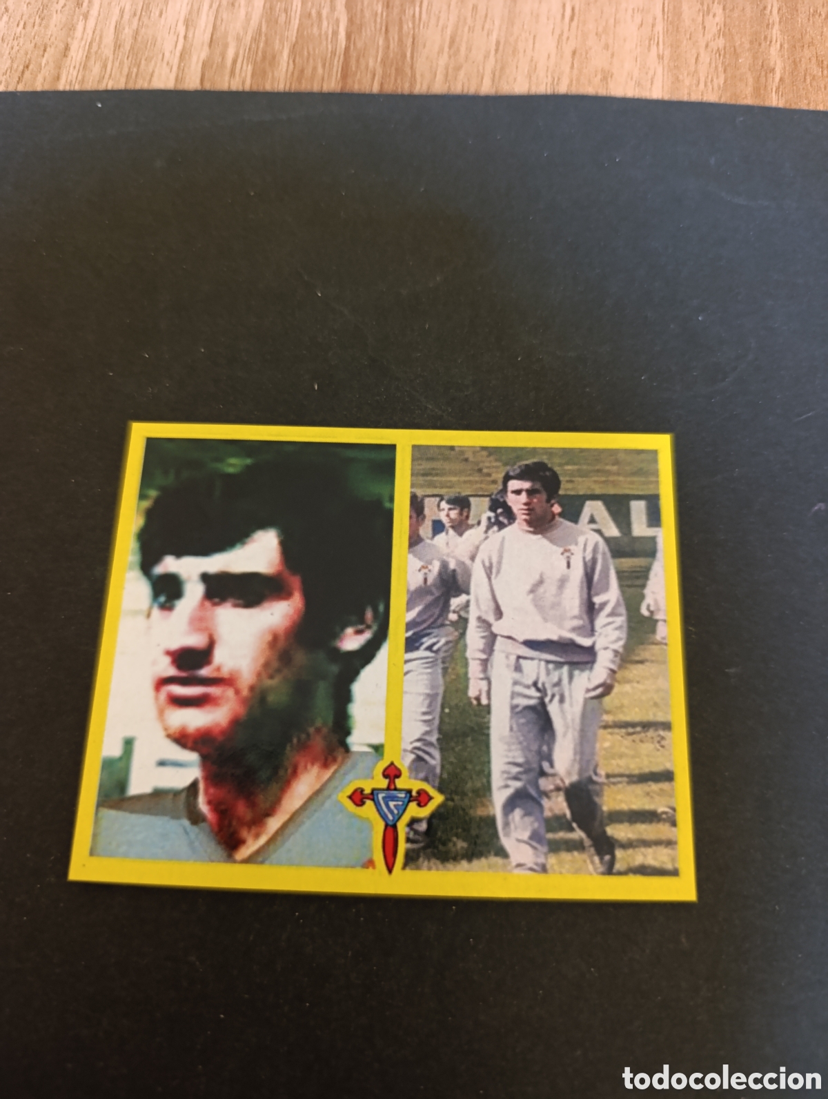 Figurine di Calcio: Cromo Y&aacute;&ntilde;ez Celta de Vigo Liga Este 72 73, ampliaci&oacute;n de la colecci&oacute;n