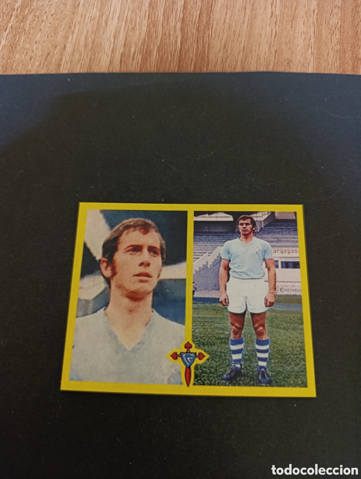 Cromos de F&uacute;tbol: Cromo Dolfi Celta de Vigo Liga Este 72 73, ampliaci&oacute;n de la colecci&oacute;n