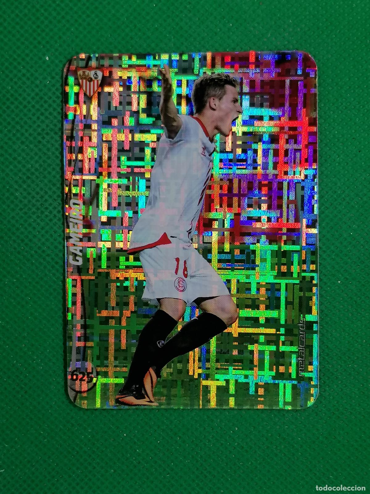 Cromos de F&uacute;tbol: 625 GAMEIRO SEVILLA TETRIS METALCARDS ⚽ MUNDICROMO FICHAS DE LA LIGA 14 15 2024 2015 ⚽