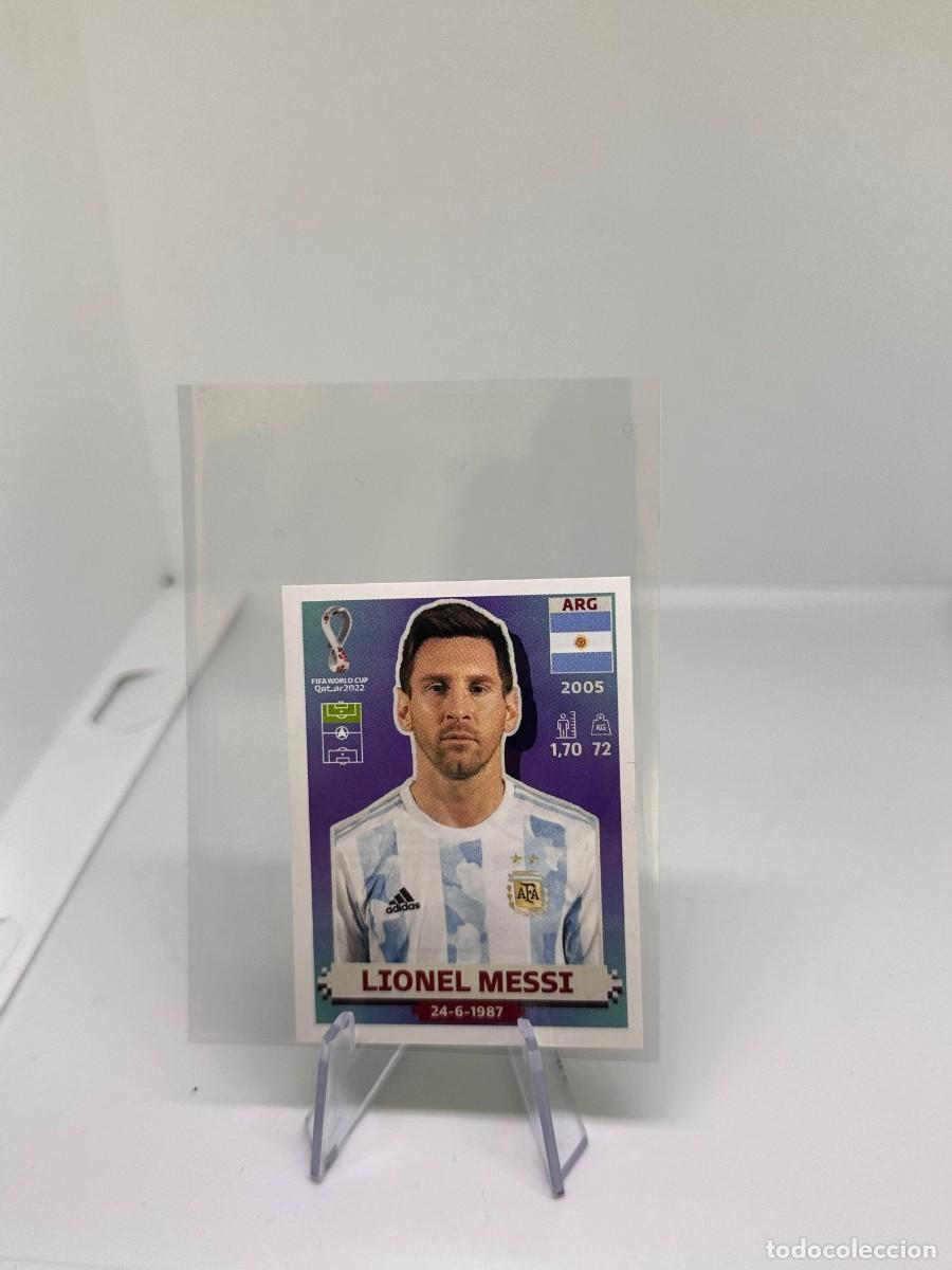 Cromos de F&uacute;tbol: Messi Argentina Panini Fifa World Cup Qatar 2022