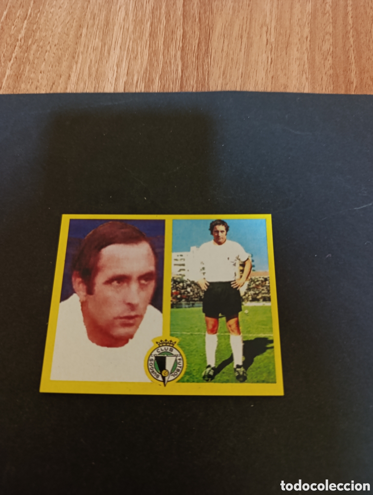 Cromos de F&uacute;tbol: Cromo Burguete Burgos Liga Este 72 73, ampliaci&oacute;n de la colecci&oacute;n