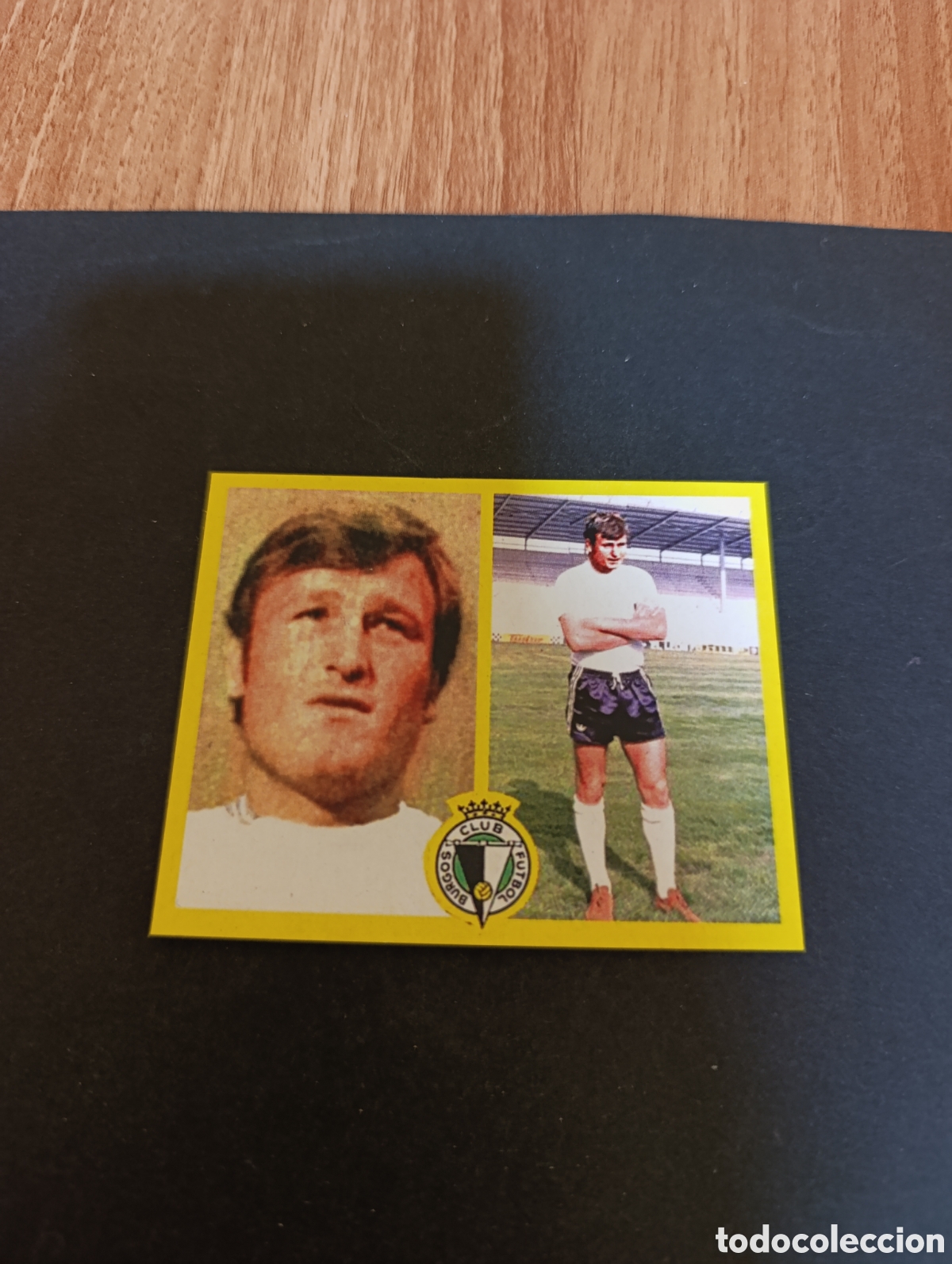 Cromos de F&uacute;tbol: Cromo Esteve Burgos Liga Este 72 73, ampliaci&oacute;n de la colecci&oacute;n