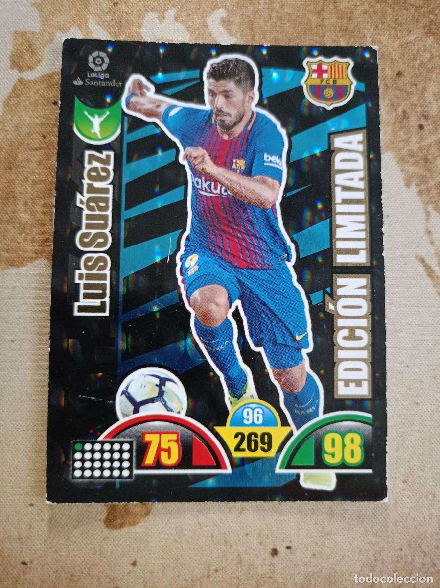Cromos de f&uacute;tbol: # Edici&oacute;n Limitada LUIS SU&Aacute;REZ Adrenalyn 2017-18 - Foto 1