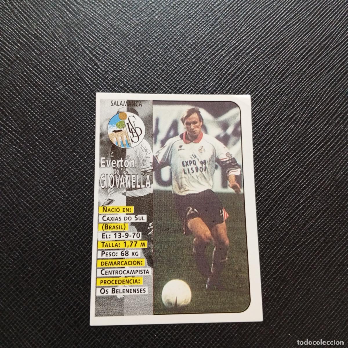 Fu&szlig;ball-Sticker: 268 GIOVANELLA SALAMANCA PANINI 1998 1999 CROMO FUTBOL LIGA 98 99 - SIN PEGAR - A146 PG307