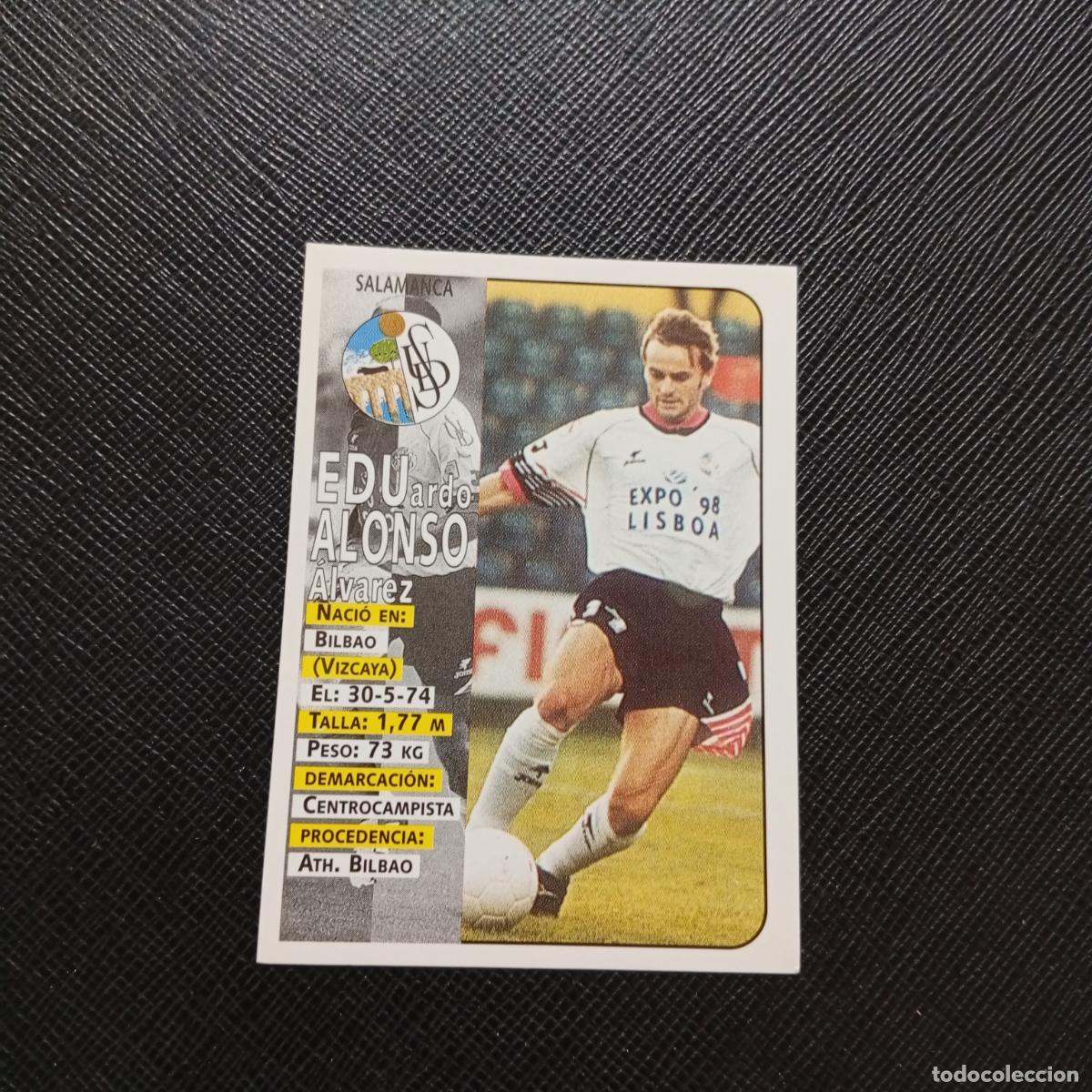 Fu&szlig;ball-Sticker: 269 EDU ALONSO SALAMANCA PANINI 1998 1999 CROMO FUTBOL LIGA 98 99 - SIN PEGAR - A146 PG289 B