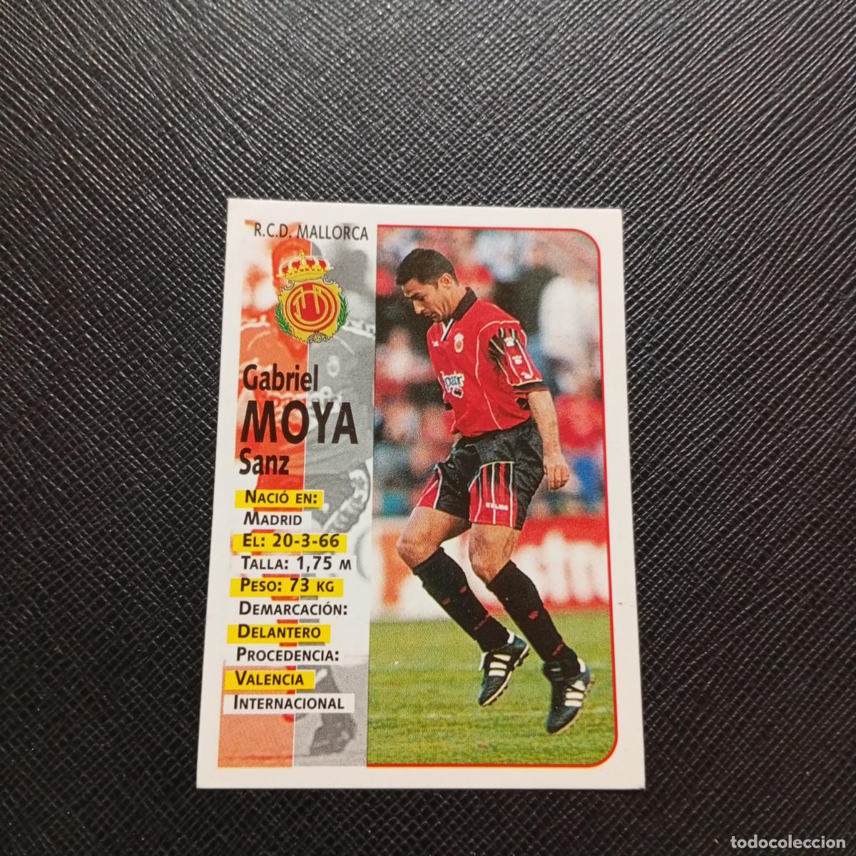 Football Stickers: 117 MOYA MALLORCA PANINI 1998 1999 CROMO FUTBOL LIGA 98 99 - SIN PEGAR - A146 PG307