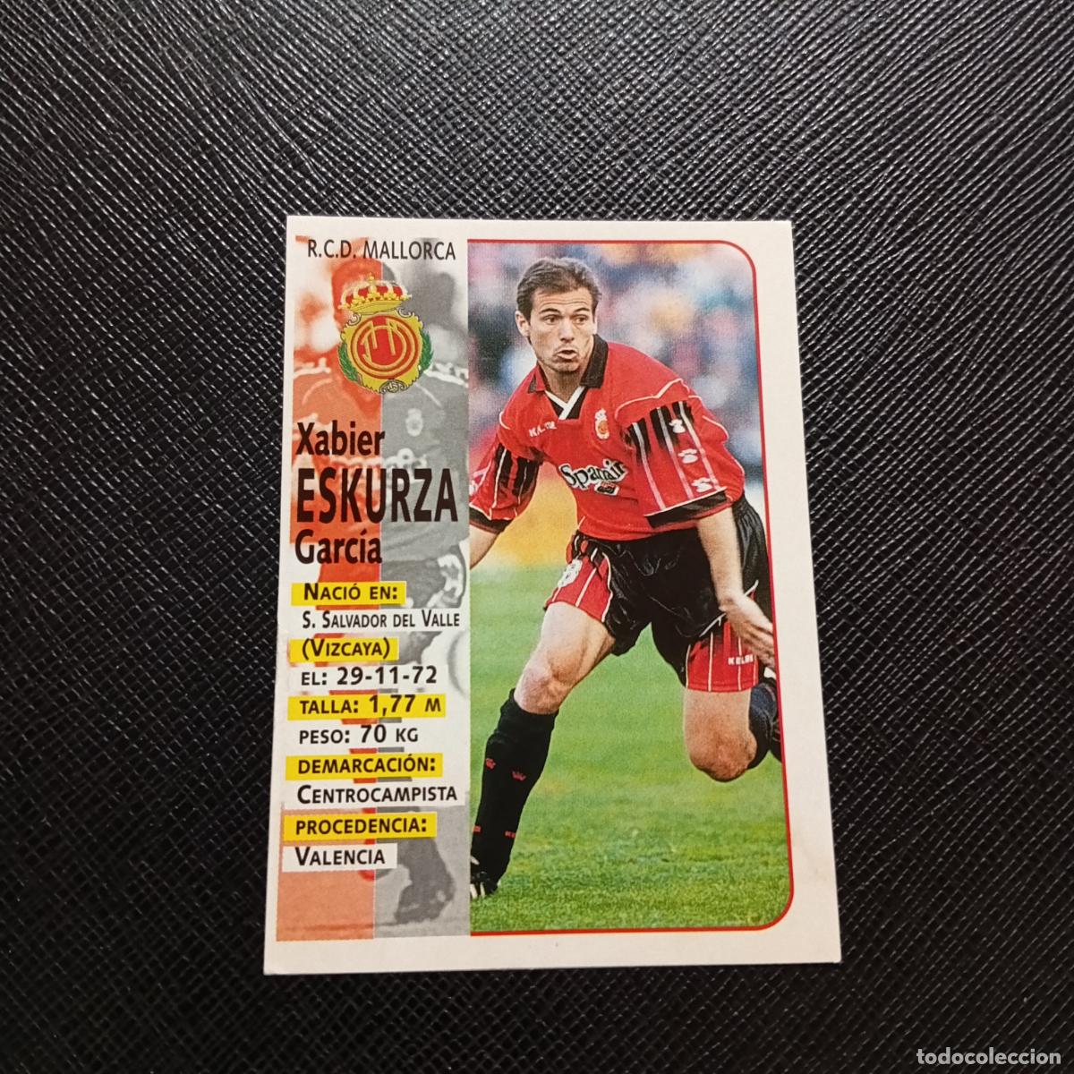 Cromos de F&uacute;tbol: 114 ESKURZA MALLORCA PANINI 1998 1999 CROMO FUTBOL LIGA 98 99 - SIN PEGAR - A146 PG298