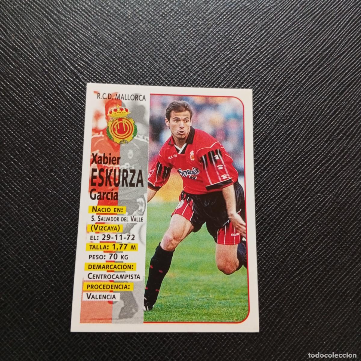 Cromos de F&uacute;tbol: 114 ESKURZA MALLORCA PANINI 1998 1999 CROMO FUTBOL LIGA 98 99 - SIN PEGAR - A146 PG289 B