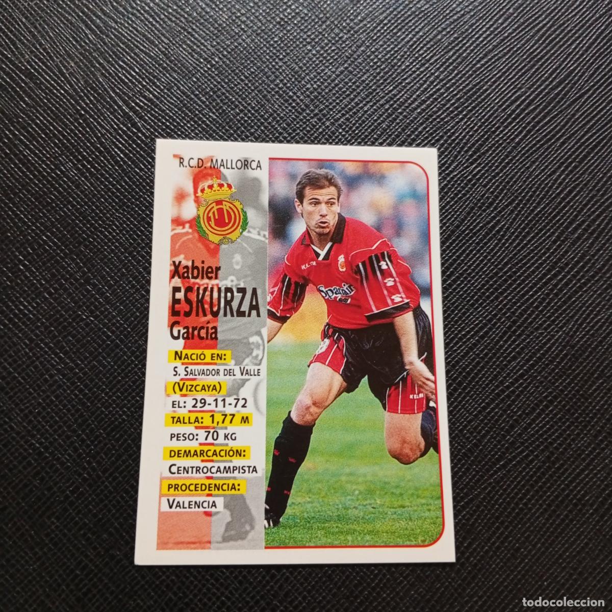 Cromos de F&uacute;tbol: 114 ESKURZA MALLORCA PANINI 1998 1999 CROMO FUTBOL LIGA 98 99 - SIN PEGAR - A146 PG325