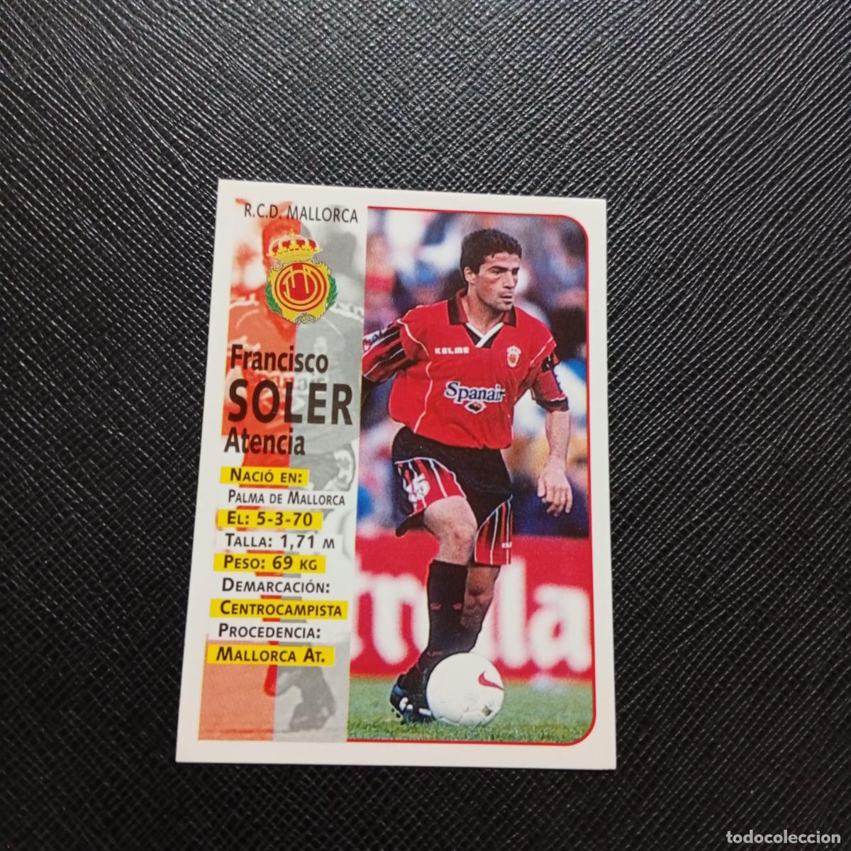 Cromos de F&uacute;tbol: 113 SOLER MALLORCA PANINI 1998 1999 CROMO FUTBOL LIGA 98 99 - SIN PEGAR - A146 PG289