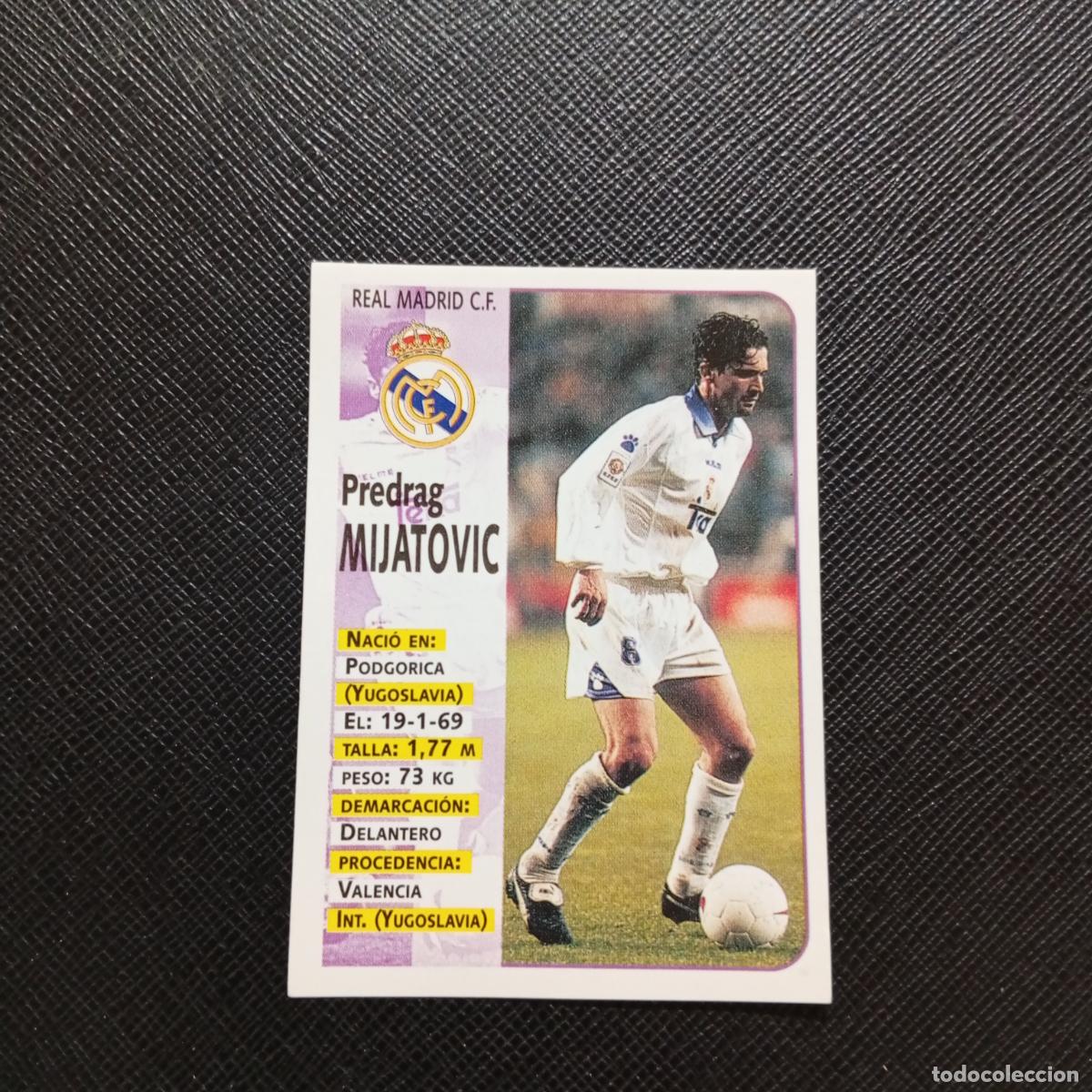 Cromos de F&uacute;tbol: 80 MIJATOVIC REAL MADRID PANINI 1998 1999 CROMO FUTBOL LIGA 98 99 - SIN PEGAR - A146 PG352