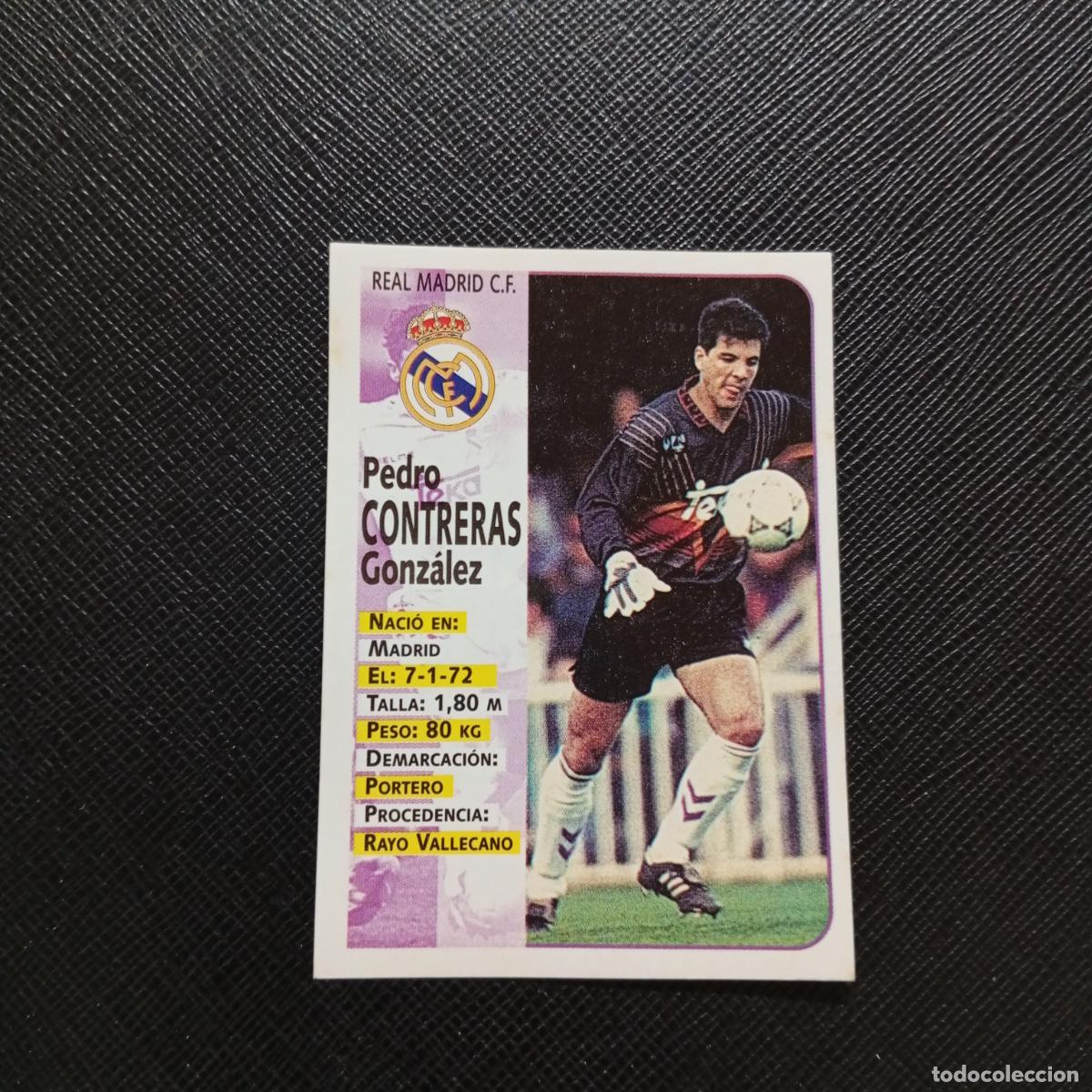Cromos de F&uacute;tbol: 84 CONTERAS REAL MADRID PANINI 1998 1999 CROMO FUTBOL LIGA 98 99 - SIN PEGAR - A146 PG361