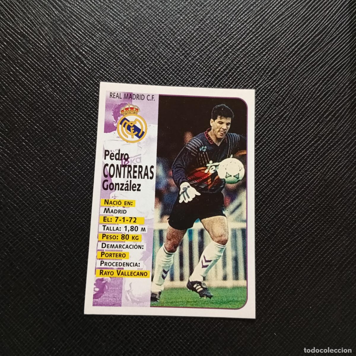 Cromos de F&uacute;tbol: 84 CONTERAS REAL MADRID PANINI 1998 1999 CROMO FUTBOL LIGA 98 99 - SIN PEGAR - A146 PG370