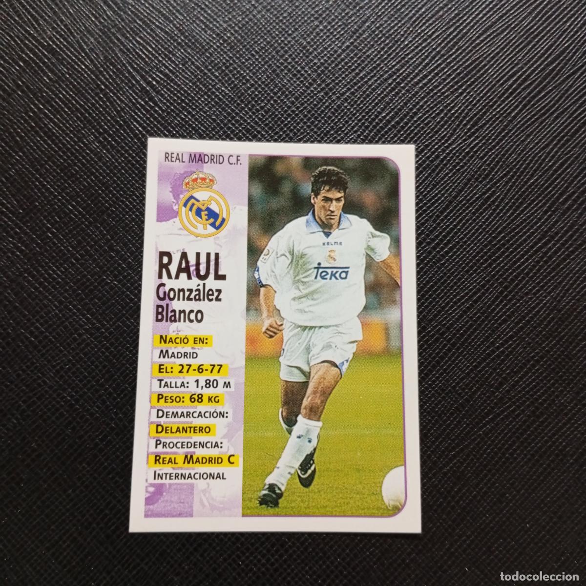Cromos de F&uacute;tbol: 81 RAUL REAL MADRID PANINI 1998 1999 CROMO FUTBOL LIGA 98 99 - SIN PEGAR - A146 PG370