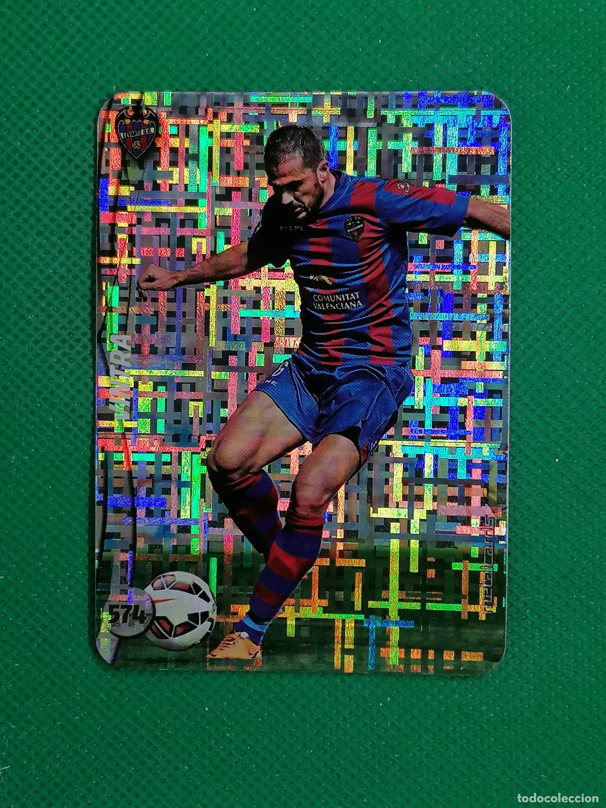 Cromos de F&uacute;tbol: 574 VINTRA LEVANTE TETRIS METALCARDS ⚽ MUNDICROMO FICHAS DE LA LIGA 14 15 2024 2015 ⚽
