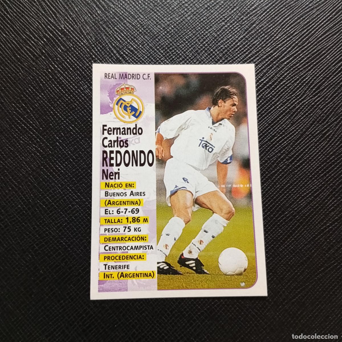 Cromos de F&uacute;tbol: 73 REDONDO REAL MADRID PANINI 1998 1999 CROMO FUTBOL LIGA 98 99 - SIN PEGAR - A146 PG397