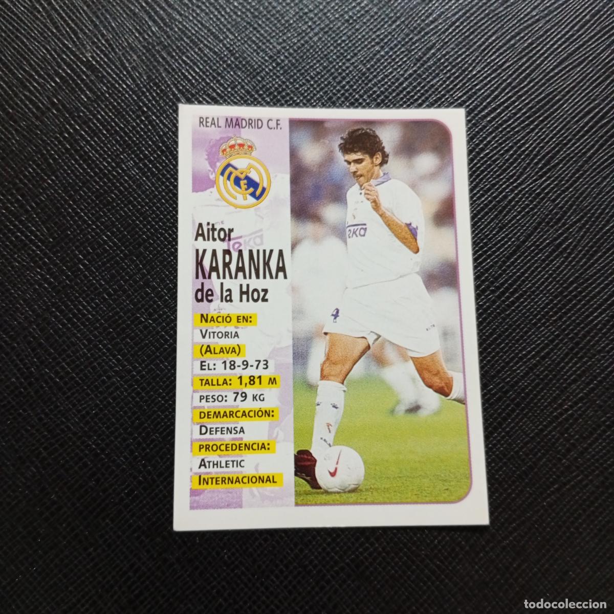 Cromos de Futebol: 71 KARANKA REAL MADRID PANINI 1998 1999 CROMO FUTBOL LIGA 98 99 - SIN PEGAR - A146 PG415