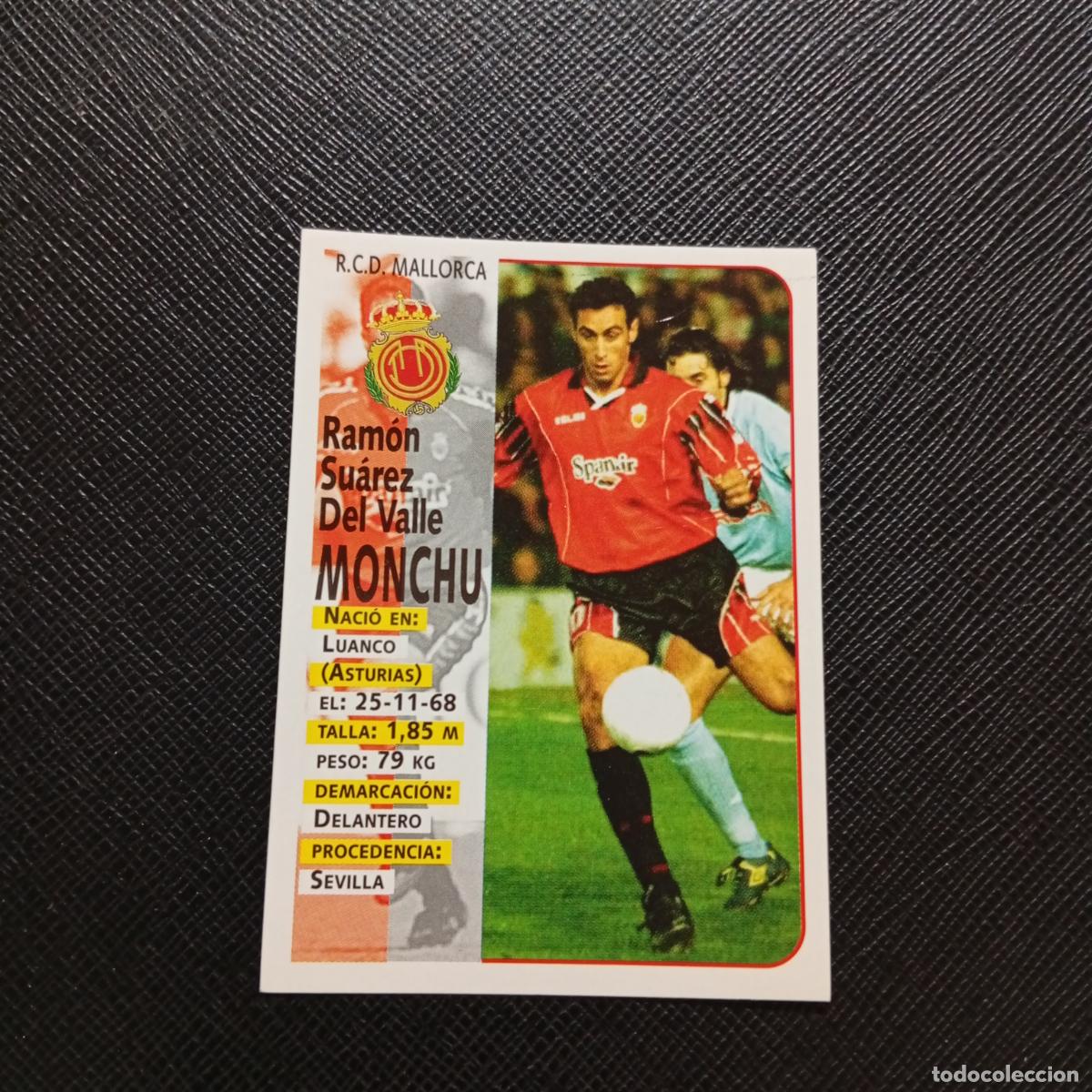 Football Stickers: 121 MONCHU MALLORCA PANINI 1998 1999 CROMO FUTBOL LIGA 98 99 - SIN PEGAR - A146 PG442