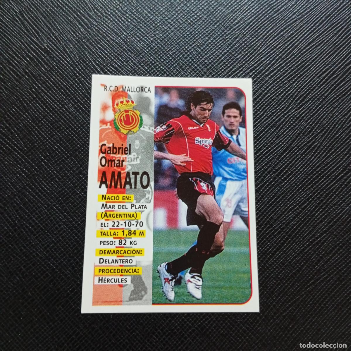 Football Stickers: 120 AMATO MALLORCA PANINI 1998 1999 CROMO FUTBOL LIGA 98 99 - SIN PEGAR - A146 PG424