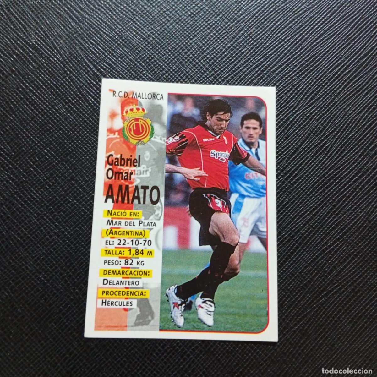 Cromos de F&uacute;tbol: 120 AMATO MALLORCA PANINI 1998 1999 CROMO FUTBOL LIGA 98 99 - SIN PEGAR - A146 PG442 B