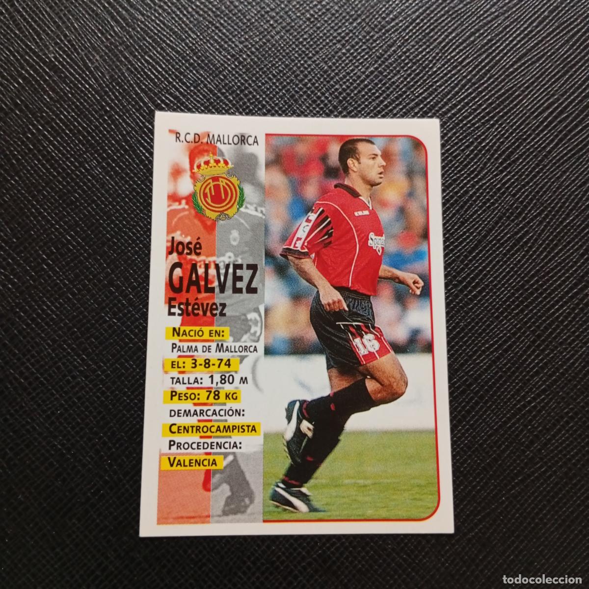 Cromos de F&uacute;tbol: 119 GALVEZ MALLORCA PANINI 1998 1999 CROMO FUTBOL LIGA 98 99 - SIN PEGAR - A146 PG424