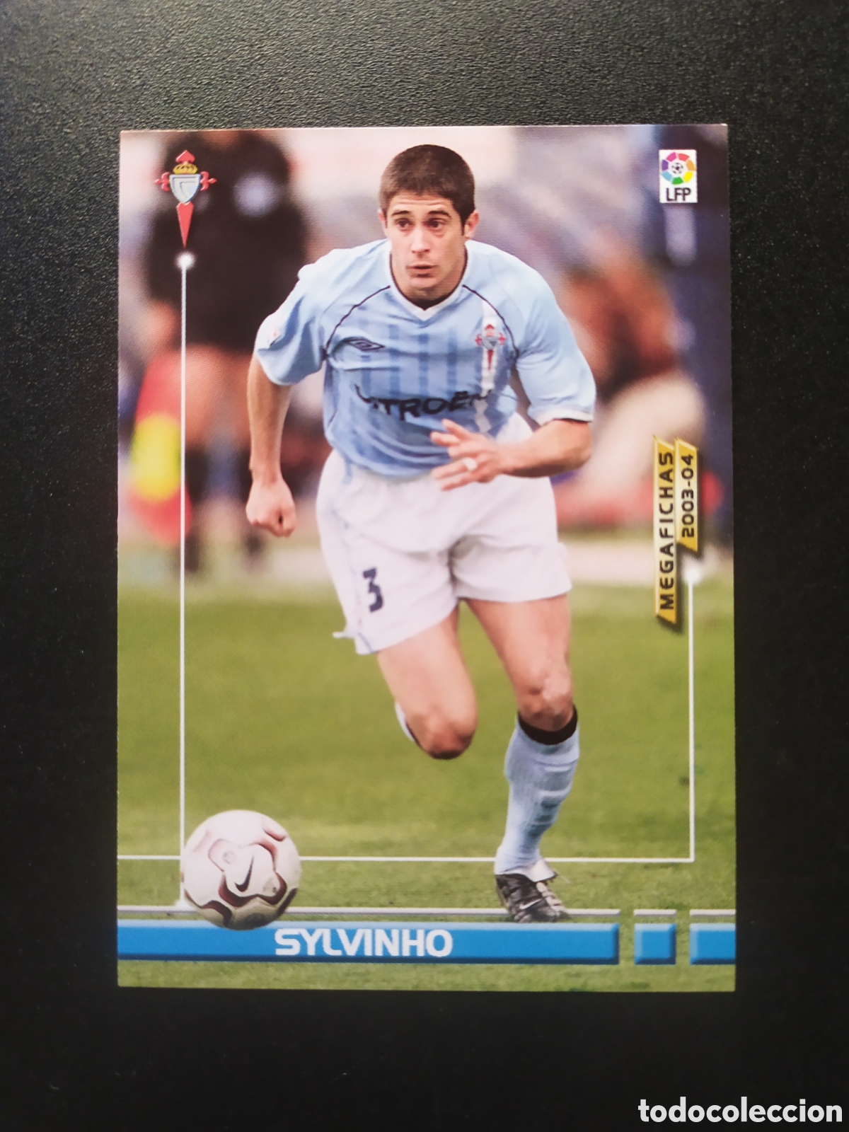 Cromos de Futebol: Megafichas 2003 2004 03 04 panini Sylvinho n&deg; 98 Celta Vigo megacracks