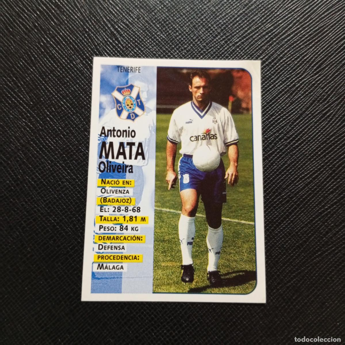 Figurine di Calcio: 299 MATA TENERIFE PANINI 1998 1999 CROMO FUTBOL LIGA 98 99 - SIN PEGAR - A146 PG451
