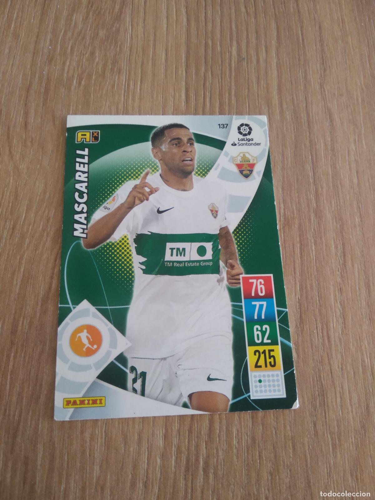 Cromos de F&uacute;tbol: 137 MASCARELL ELCHE CROMO FUTBOL PANINI LIGA 21-22 ADRENALYN 2021-2022