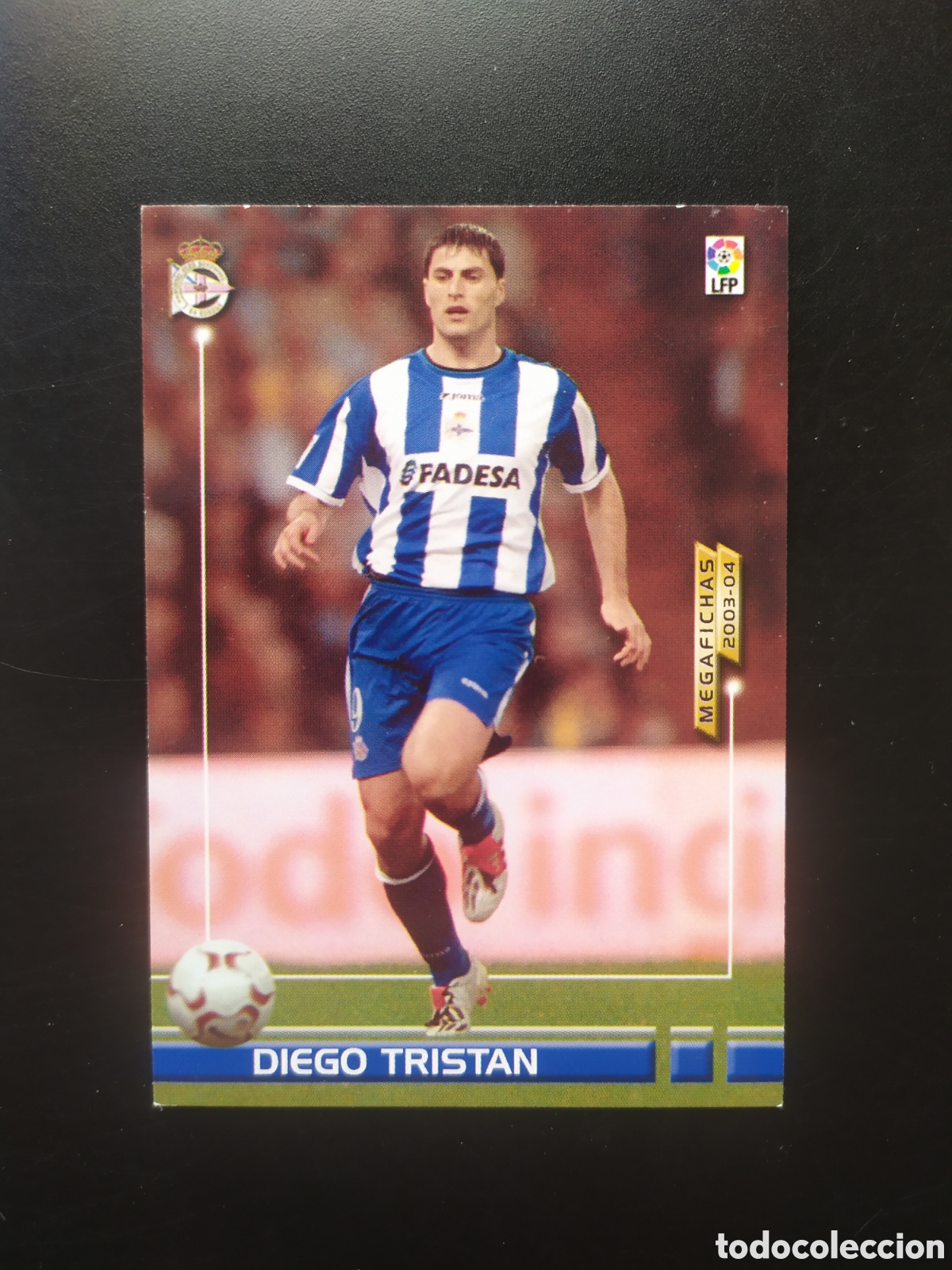 Cromos de Futebol: Megafichas 2003 2004 03 04 panini Diego Trist&aacute;n n&ordm; 125 Deportivo Coru&ntilde;a megacracks