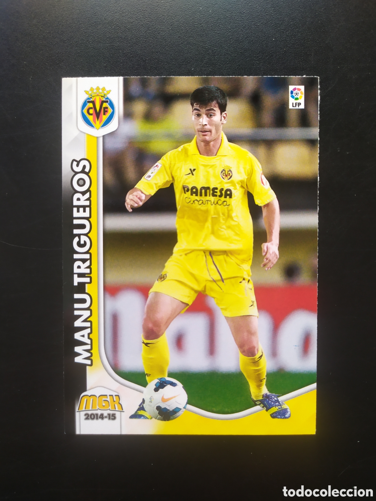 Fu&szlig;ball-Sticker: Megacracks 2014 2015 14 15 panini Manu Trigueros n&deg; 353 Villarreal