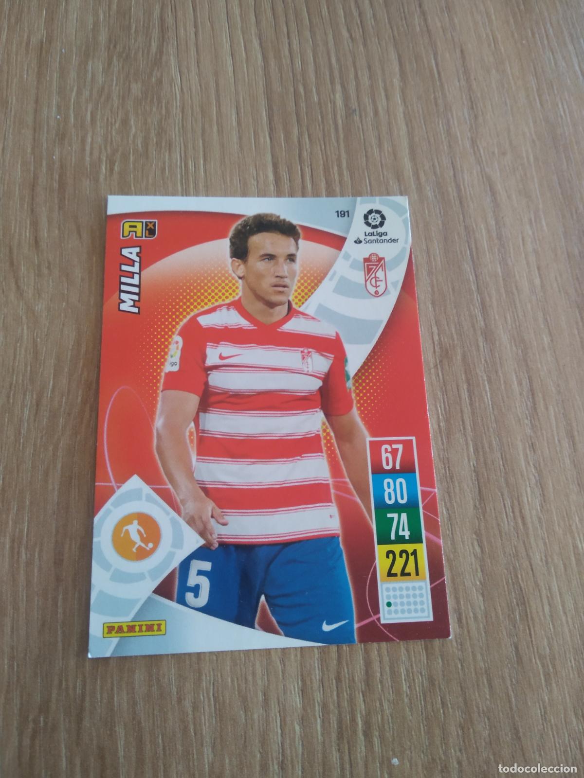 Cromos de F&uacute;tbol: 191 MILLA GRANADA CROMO FUTBOL PANINI LIGA 21-22 ADRENALYN 2021-2022