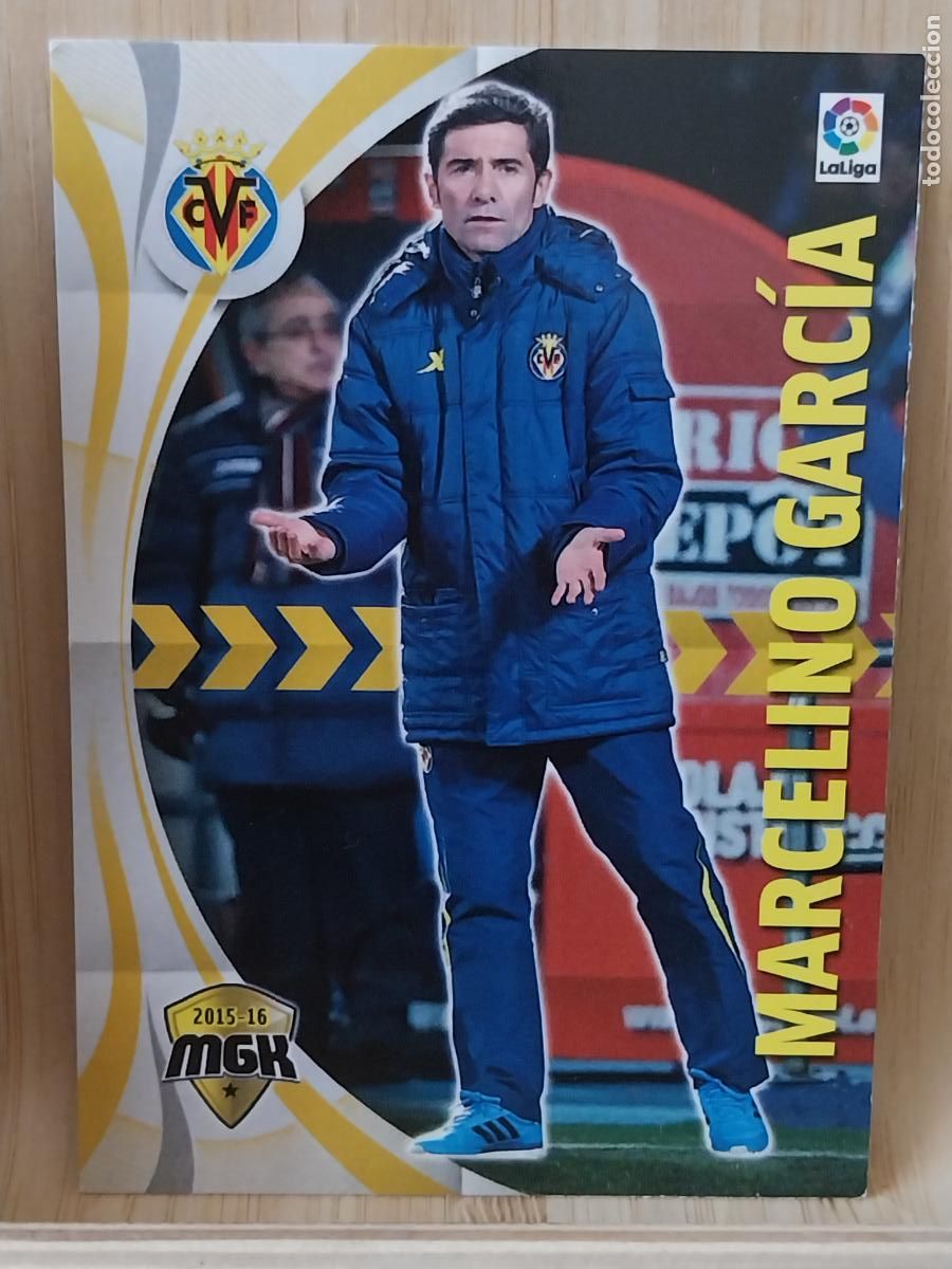 Cromos de Futebol: MARCELINO GARCIA VILLARREAL MGK MEGA KRACKS 2015 15 16 CROMO 515 PANINI ORIGINAL