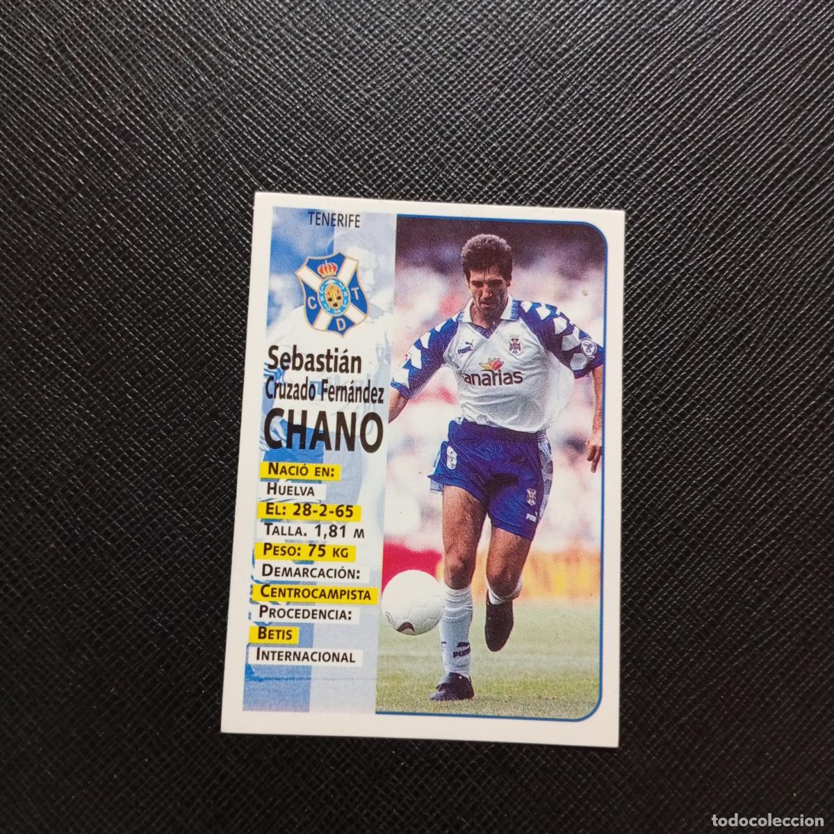 Cromos de Futebol: 304 CHANO TENERIFE PANINI 1998 1999 CROMO FUTBOL LIGA 98 99 - SIN PEGAR - A146 PG496 B