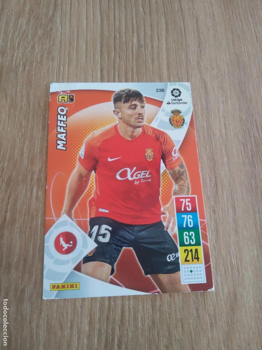 Cromos de F&uacute;tbol: 238 MAFFEO MALLORCA CROMO FUTBOL PANINI LIGA 21-22 ADRENALYN 2021-2022
