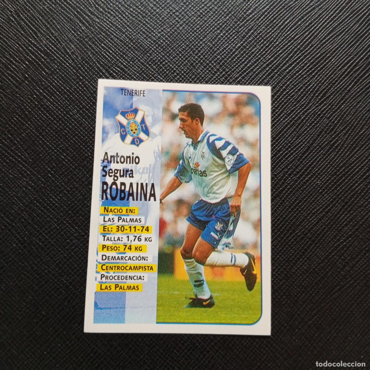 Cromos de F&uacute;tbol: 308 ROBAINA TENERIFE PANINI 1998 1999 CROMO FUTBOL LIGA 98 99 - SIN PEGAR - A146 PG505