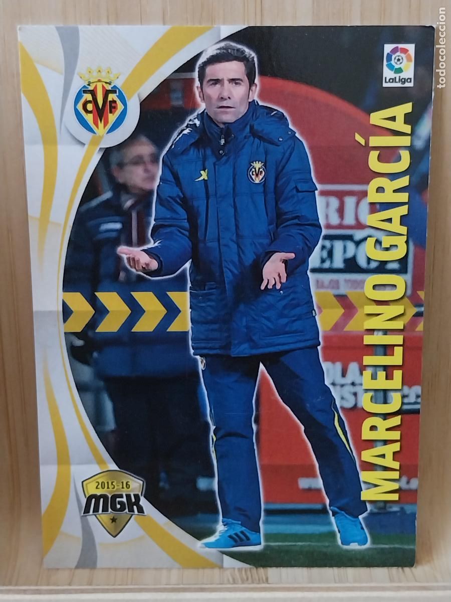 Cromos de F&uacute;tbol: MARCELINO GARCIA VILLARREAL MGK MEGA KRACKS 2015 15 16 CROMO 515 PANINI ORIGINAL ***