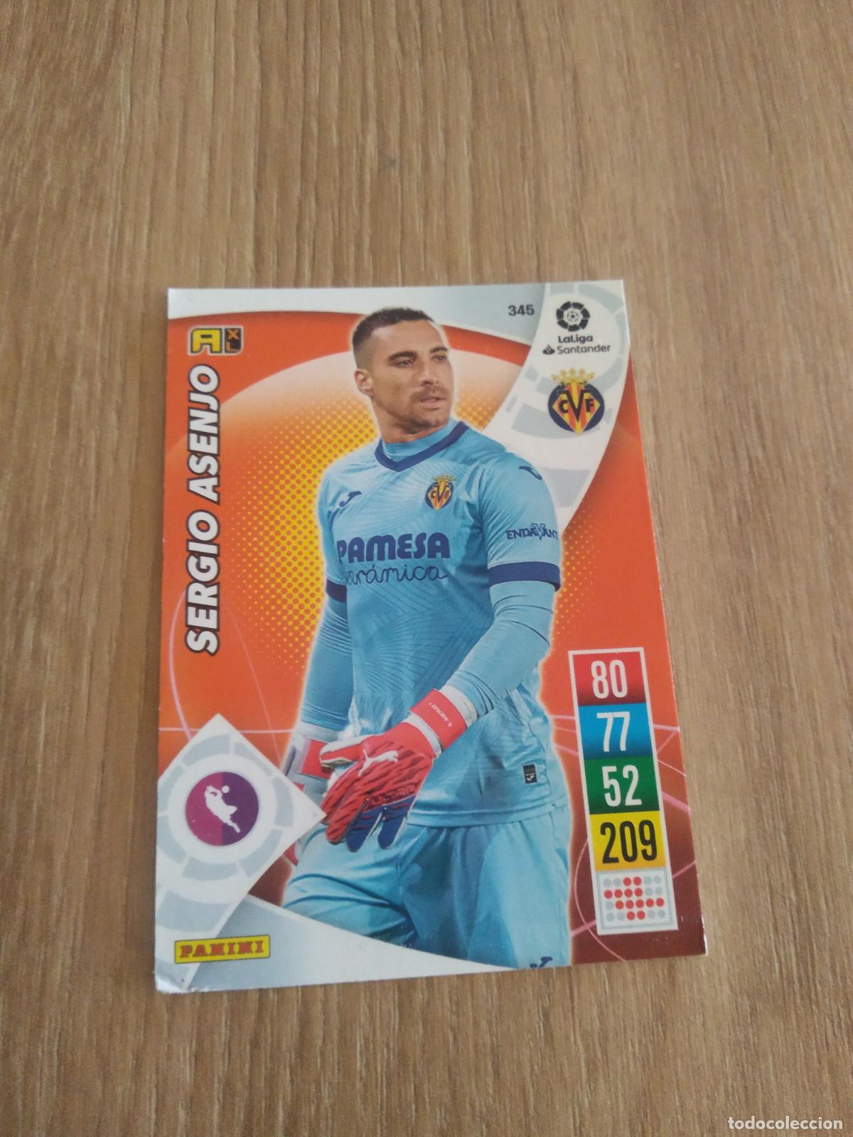 Cromos de F&uacute;tbol: 345 ASENJO VILLARREAL CROMO FUTBOL PANINI LIGA 21-22 ADRENALYN 2021-2022
